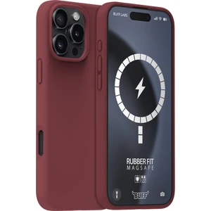 Buff iPhone 16 Pro Magsafe Rubber Fit Silikon Kılıf Plum