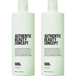 Authentic Beauty Concept Ekonomik 2 Adet Amplify Şampuan 1000 Ml-Pompa Hediyeli