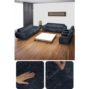 Bibaha Home Kadife Lastikli 3 3 1 1 Koltuk Örtüsü Takımı| Kanepe Kılıfı| Çekyat Örtüsü Kılıfı