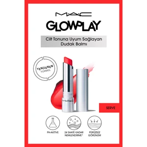 MAC Glow Play Nemlendirici Dudak Balmı - Serve 3 G