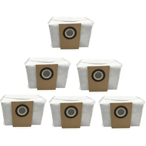 Vıomı Alpha2 Pro Robot Süpürge Için 6 Adet Toz Torbası Çöp Torbası Yedek Parça Aksesuarı (Yurt Dışından)