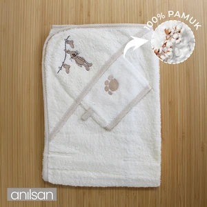 Pamuk Bebek ve Çocuk Havlu Kese Seti - Farklı Desenli Yumuşak Banyo Havlusu ve Kese Seçenekleri