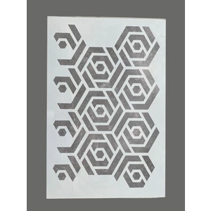 Duvar Dekorasyonu Stencil Şablon