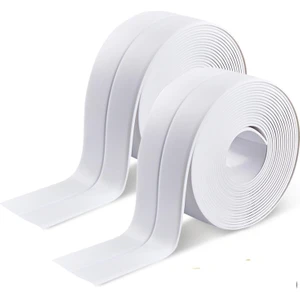 2 Adet Banyo Mutfak Lavabo Küvet Su Sızdırmaz Kenar Bant Sıvı Geçirmez 3.2 Metre