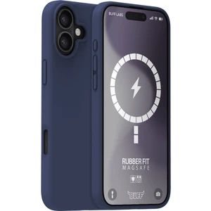 Buff iPhone 16 Plus Magsafe Rubber Fit Silikon Kılıf Storm Blue