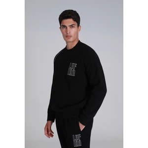 Dıego Erkek Sweatshirt Siyah