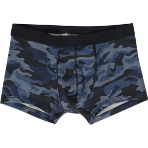Modern Fit Baskılı Erkek Lacivert Boxer