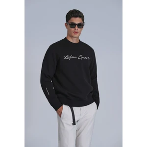 Loved Erkek Sweatshirt Kırık Beyaz