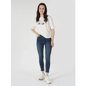 759 Lara Süper Dar Fit Normal Bel Dar Paça Mavi Kadın Jean Pantolon Cl1062194