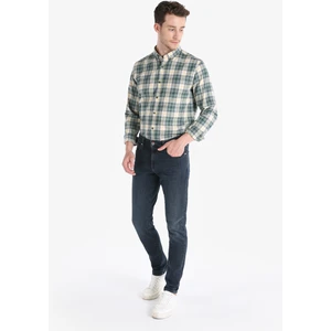 041 Danny Slim Fit Düşük Bel Düz Paça Siyah Erkek Pantolon Cl1065254