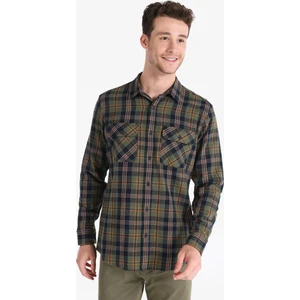 Regular Fit Yeşil Erkek Uzun Kol Gömlek Cl1065945
