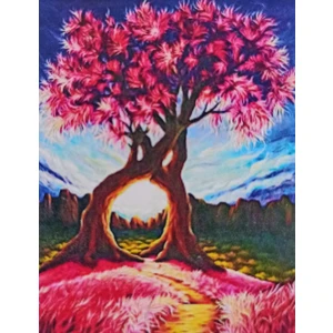 Boncuklu Goblen 5d Taşlı Mozaik Elmas Goblen Diamond Picture Kıt 30X40 Tamamı Yuvarlak Boncuklu