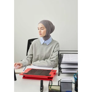 Athletıc Hıjab Koyu Grı