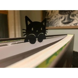 Tatlı Kedi Kitap Ayracı