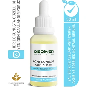 Discover Beauty Style Akne & Siyah Nokta Karşıtı Kontrol Bakım Serumu 30 Ml
