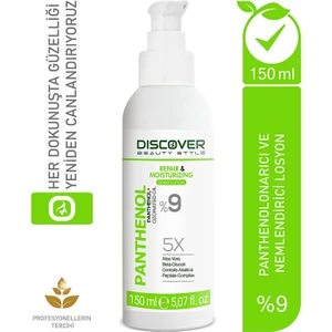 Discover Beauty Style Panthenol Sprey Yüz & Vücut Nemlendirici Ve Onarıcı Krem Panthenol %9 - 150 ml
