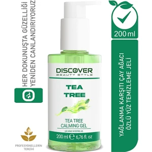 Discover Beauty Style Çay Ağacı Nemlendirici Ve Yatıştırıcı Yağlanma Karşıtı Yüz Temizleme Jeli 200 ml
