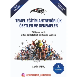 Temel Eğitim Antrenörlük2.kademe Ana Kitap -Şahin Kabul