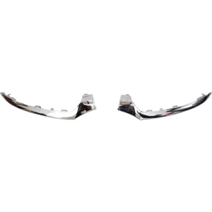 Sol ve Sağ Ön Tampon Altı Spoyler Krom Trim Mercedes C Sınıfı Için W205 C180 C200 A2058851374 A2058851474 (Yurt Dışından)