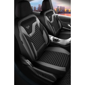 Panda Boston Serisi Keten Kumaş Oto Koltuk Kılıfı - Tam Set