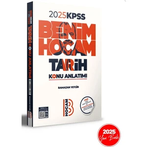 Benim Hocam Yayınları 2025 KPSS Tarih Konu Anlatımı