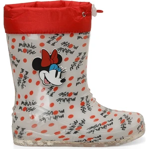 Minnie Mouse Mırane.P4Pr Beyaz Kız Çocuk Yağmur Çizmesi