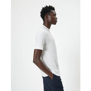 Basic Tişört Bisiklet Yaka Kısa Kollu