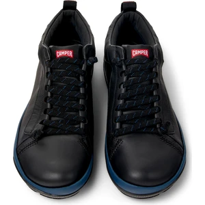 Peu Pista Siyah Deri Erkek Gore-Tex Bot