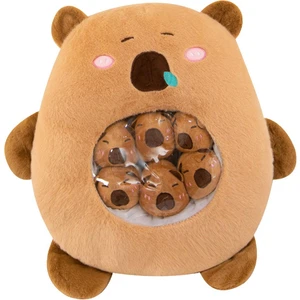 Capybara Snuggling Çıkarılabilir Gençler Için Doğum Günü Hediyeleri (Yurt Dışından)
