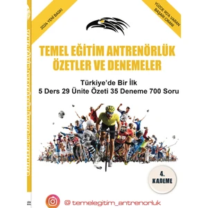Temel Eğitim Antrenörlük 4.kademe Ana Kitap -Şahin Kabul