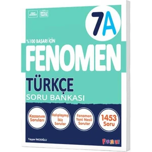 Fenomen Yayınları 7. Sınıf Türkçe A Soru Bankası