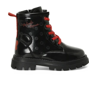 Minnie Mouse Poylo.P4Pr Siyah Kız Çocuk Worker Bot