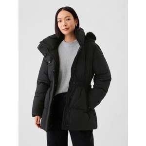 Kadın Siyah Primaloft® P.u.r.e.™ Big Puff Şişme Mont