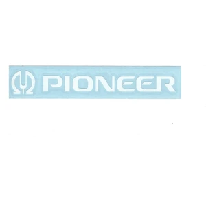 Pıoneer Logo Sticker Beyaz 15X2.2
