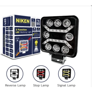3 Fonksiyonlu 12-24 Volt Çalışma Lambası