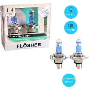 H4 X-Tream Vision More Light +110 Fazla Işık Ampul Seti