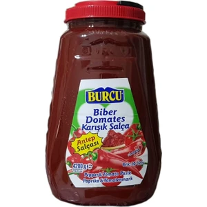 4200 Gram  Biber Domates Karışık Salça Antep Tipi