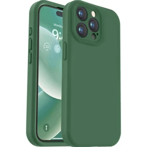 iPhone 15 Pro Kılıf Yüksek Kalite 3D Kamera Korumalı Içi Kadife Lansman Liquid Silikon Kapak