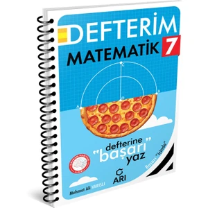 Arı Yayınları 	7. Sınıf Matemito Matematik Defterim