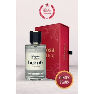 de France Bomb Niche Collection Yüksek Kalıcı Kadın Parfum Bombshell EDP Sevgililer Günü Premium Kutu 50ml N102