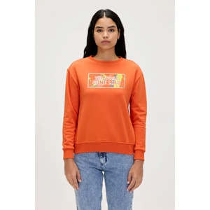 Re-Carina Turuncu Kadın Sweatshirt