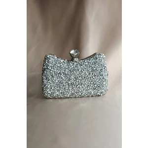 Hegef Shoes Kadın Kristal Iri Taşlı Davet Özel Gün Portföy Abiye Çanta