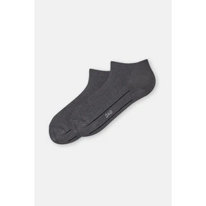 Antrasit Erkek Pamuklu Patik Çorap