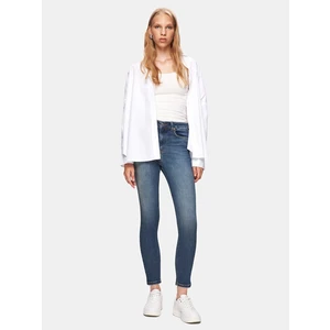 Marcella x Yüksek Bel Dar Paça Skınny Jean Pantolon