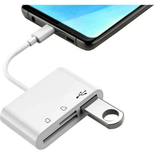 Type-C To Kart Okuyucu + USB