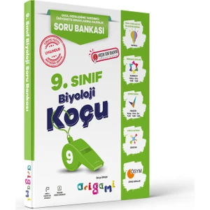 9. Sınıf Biyoloji Soru Bankası Origami Tammat Yayınları
