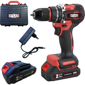 Atb 21 BLPD-202C 21V 2x2.0 Ah Çift Akülü Kömürsüz Darbeli Matkap