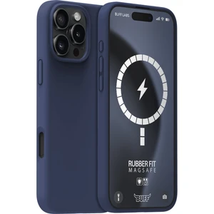 Buff iPhone 16 Pro Magsafe Rubber Fit Silikon Kılıf Storm Blue