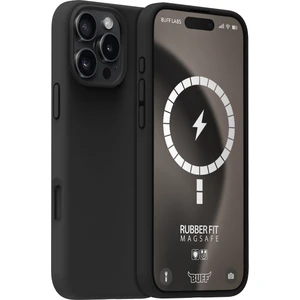 Buff iPhone 16 Pro Max Magsafe Rubber Fit Silikon Kılıf Black