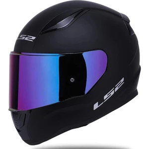 Ls2 Rapid 2 Mat Siyah Rainbow Vizörlü Kask